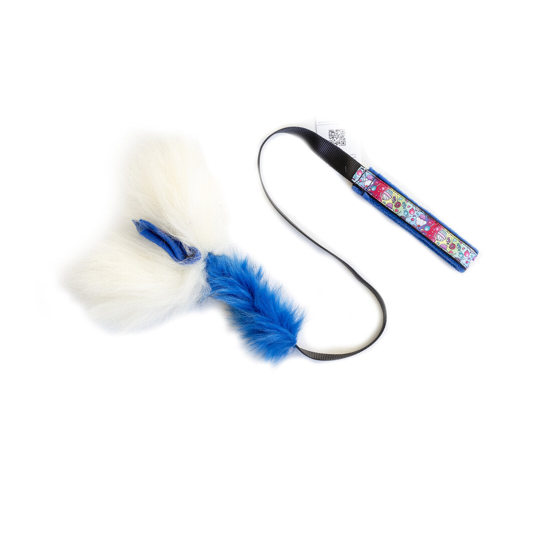 SWEETEX Bungee Tug Toy (Sheepskin & Faux Fur)