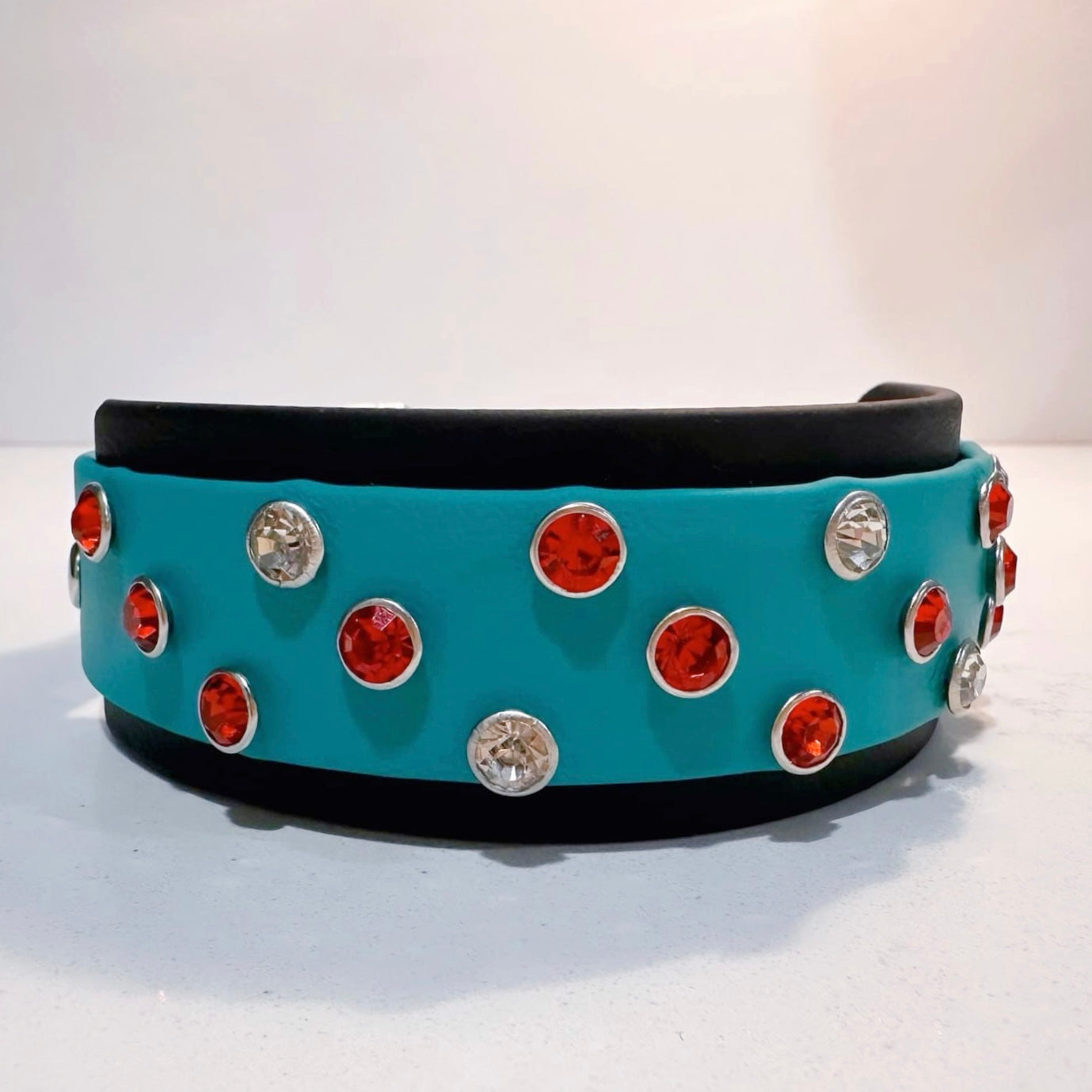 1.5" Two-Tone Custom BioThane® Collar