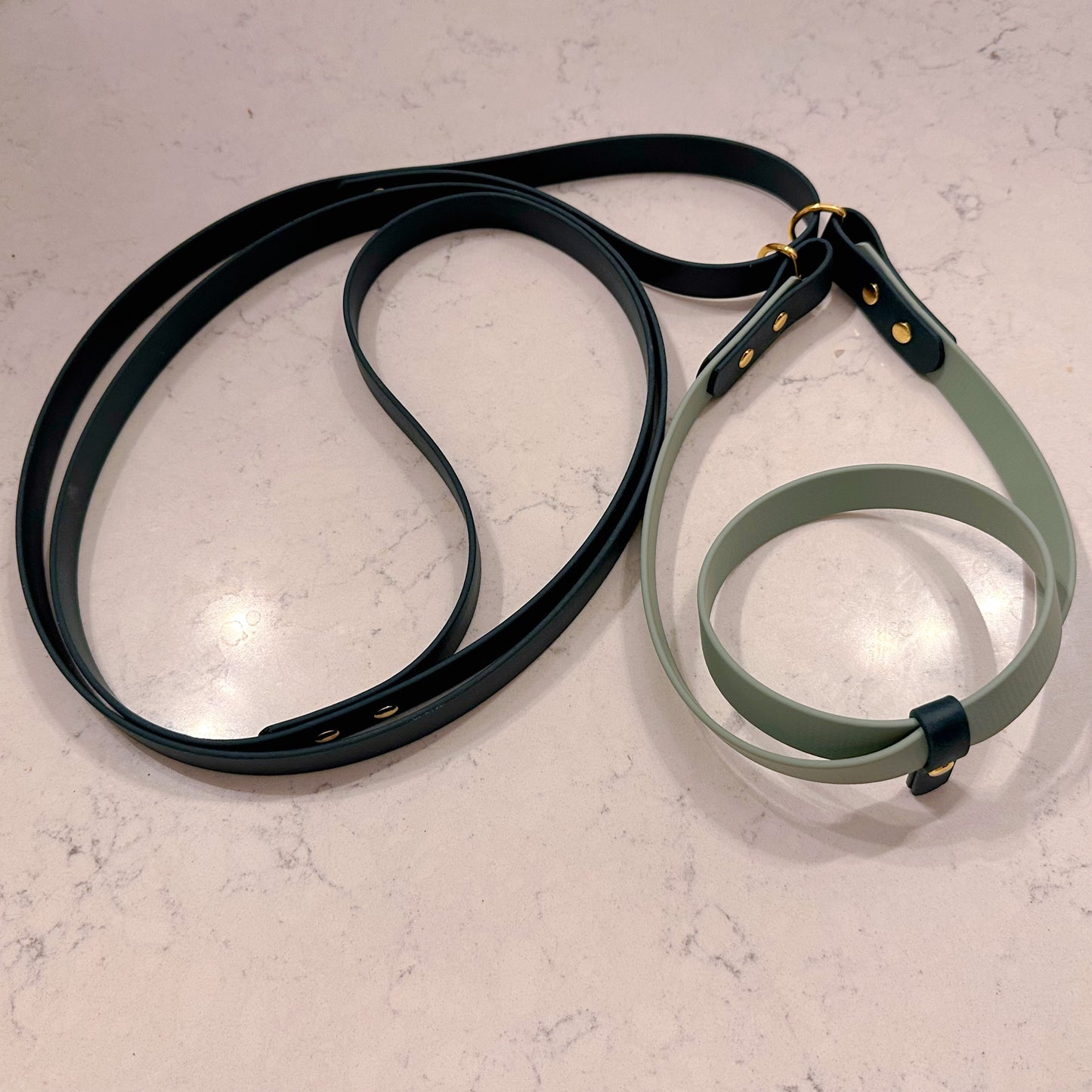 Custom BioThane® Easywalk Martingale Slip Leash