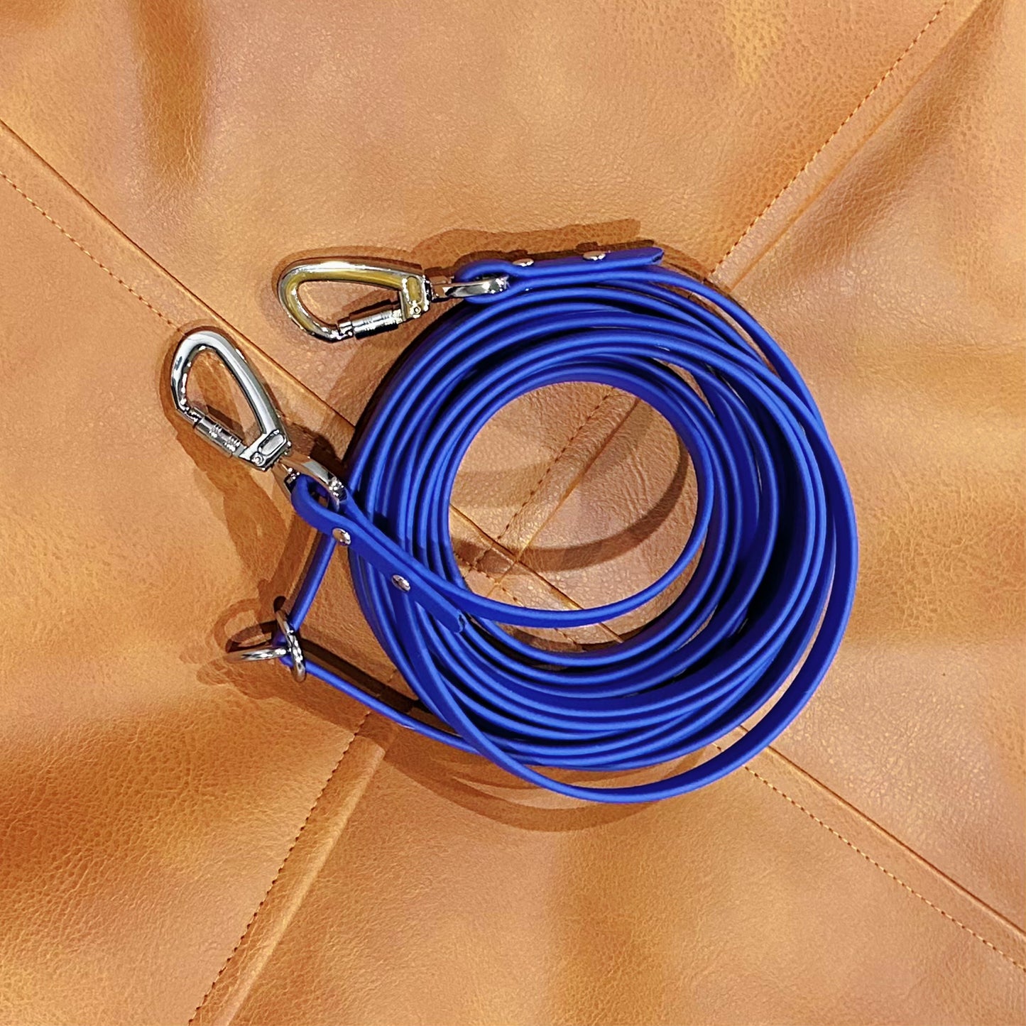 Custom BioThane® Hands Free Adjustable Long Leash