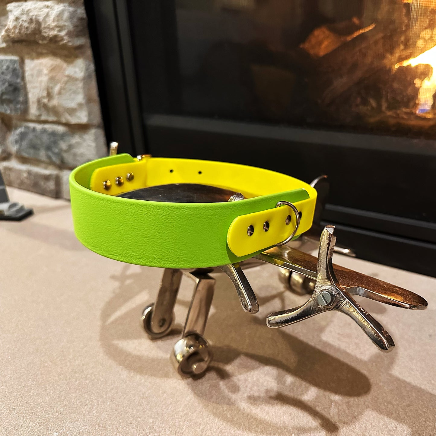 1.5" Two-Tone Custom BioThane® Collar