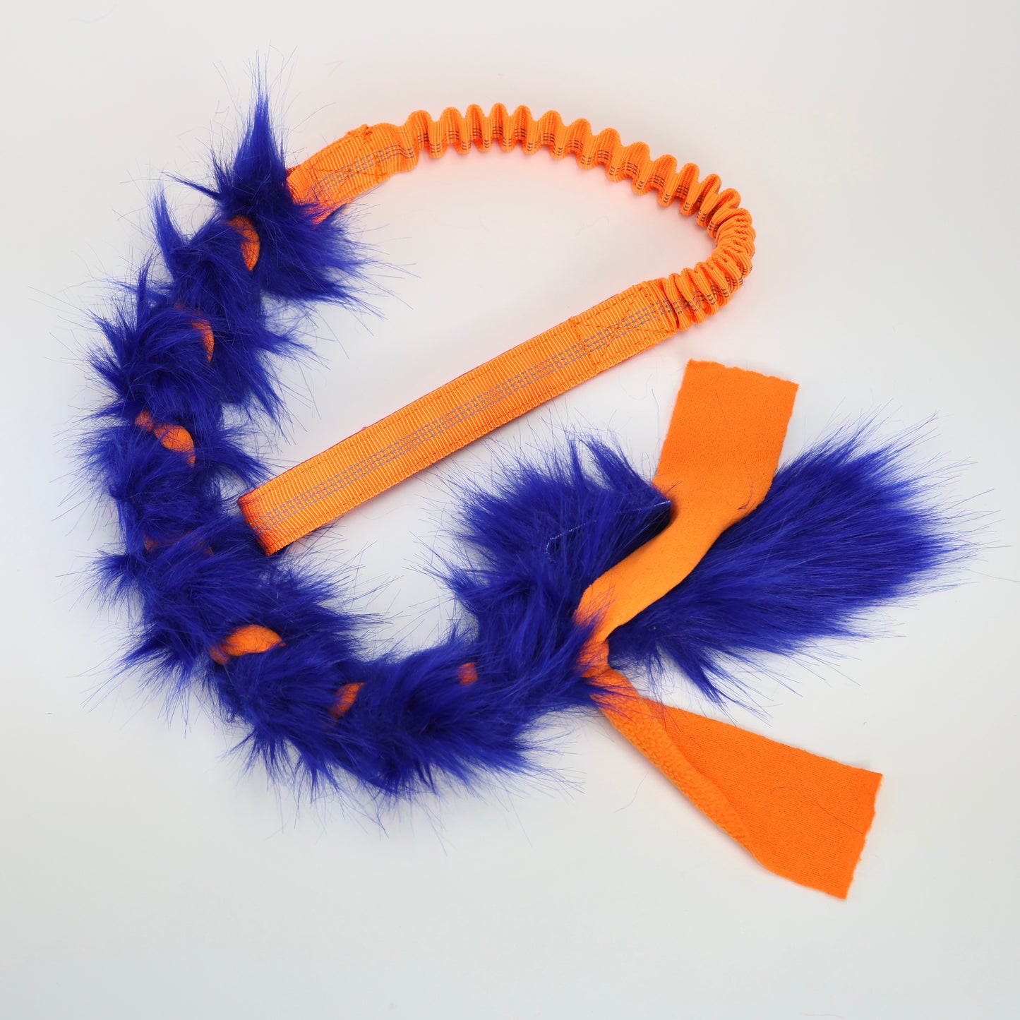 Braided Fleece N Fur Bungee Tug Toy