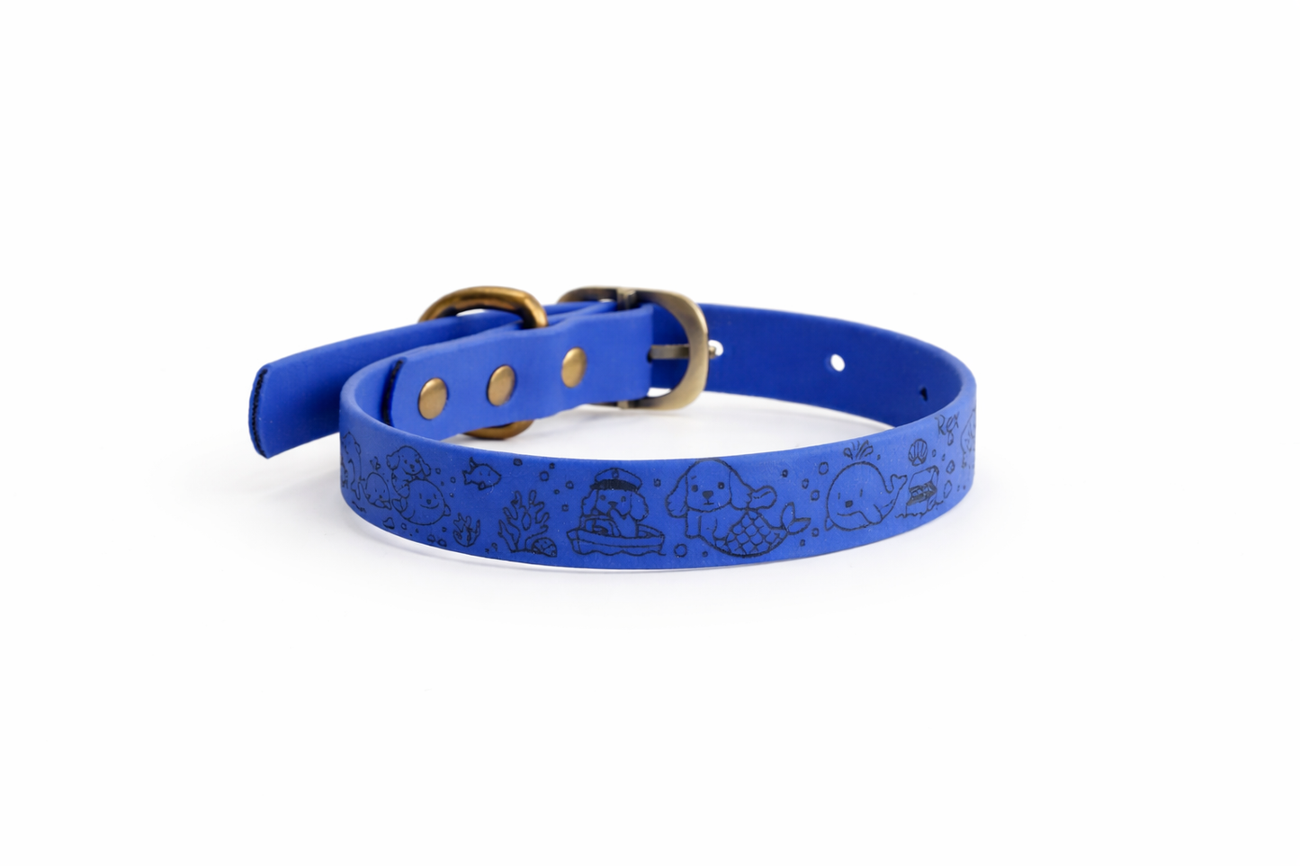 Custom Biothane Laser Engraved Collar