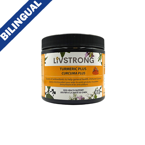 LIVSTRONG TURMERIC PLUS DOG & CAT HEALTH SUPPORT 150g