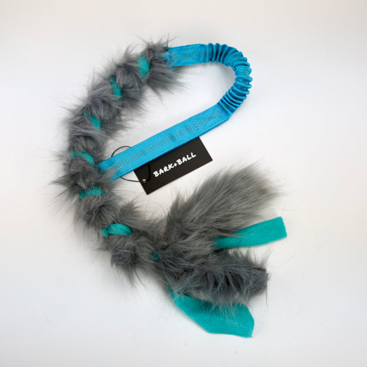 Braided Fleece N Fur Bungee Tug Toy