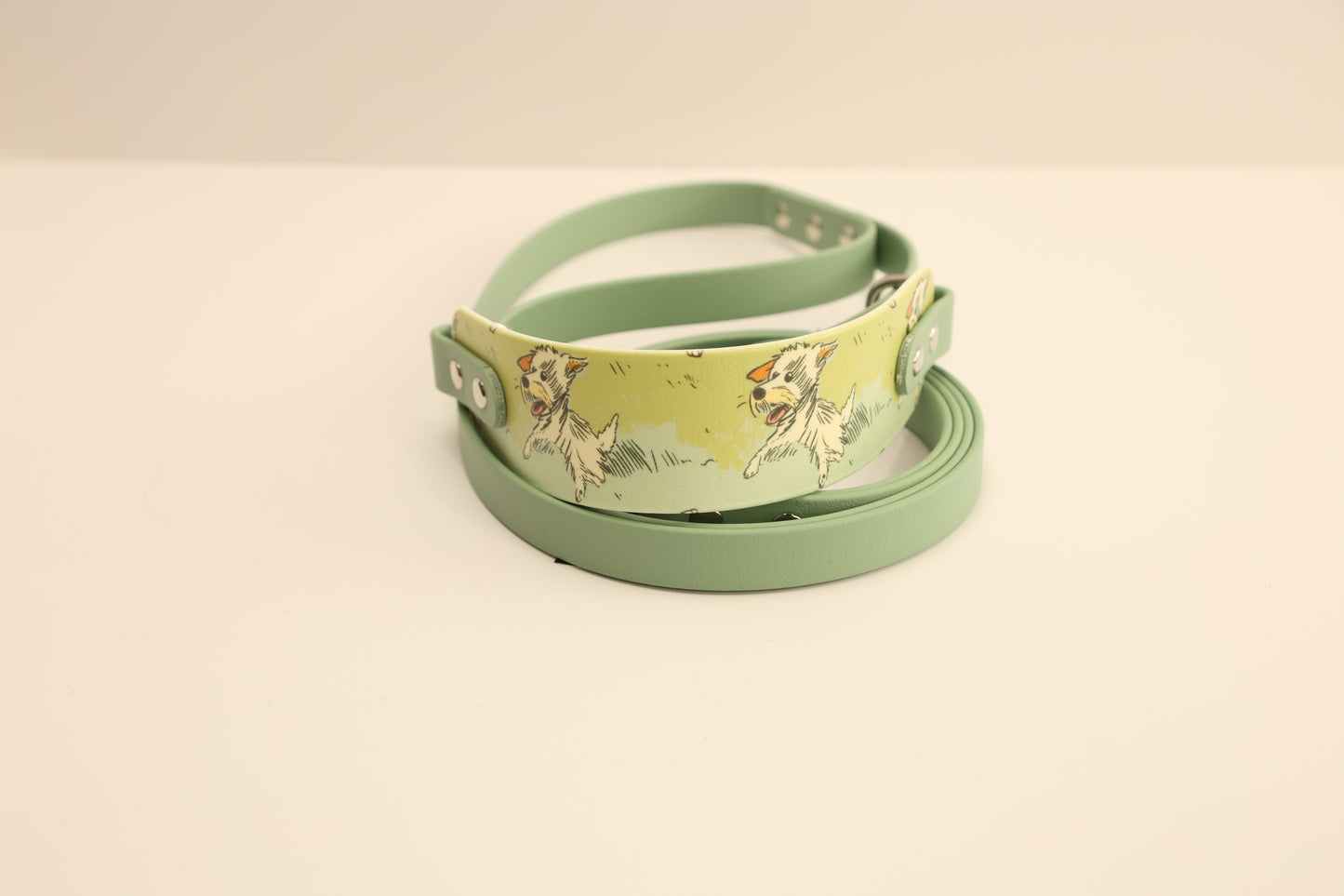 1 1/2" - 5/8" Running Dog Martingale Leash