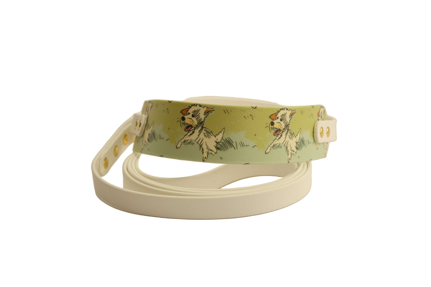 1 1/2" - 5/8" Running Dog Martingale Leash